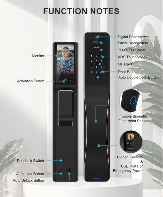Smart Security Door Lock Smart Security Door Lock