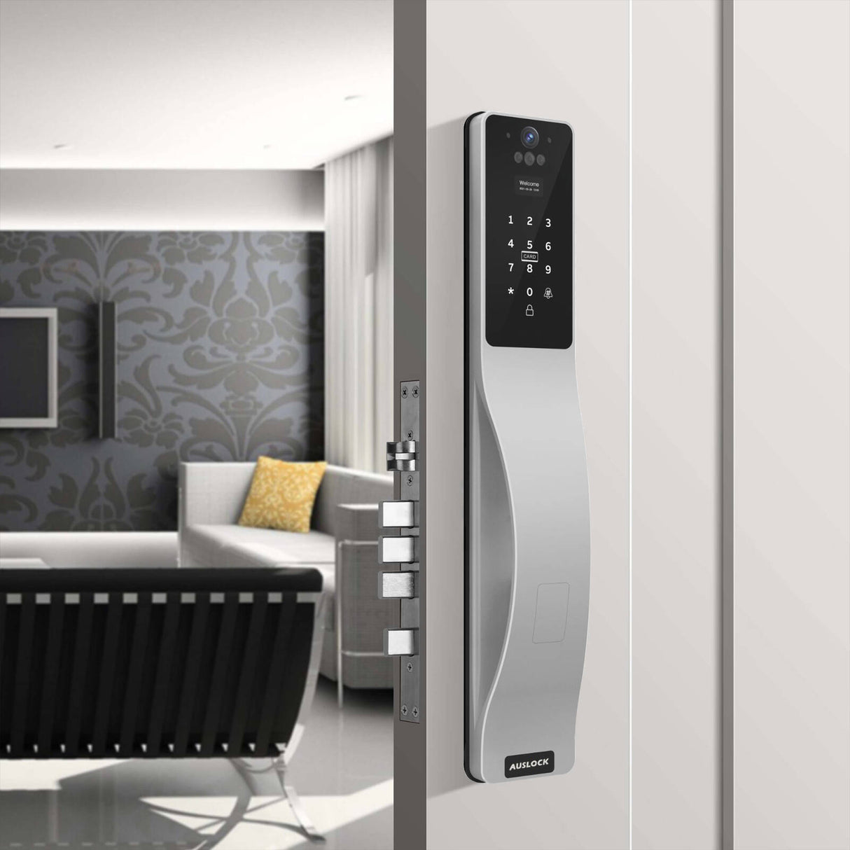 Smart Push-Pull Lock - Space Alloy Edition Smart Push-Pull Lock - Space Alloy Edition