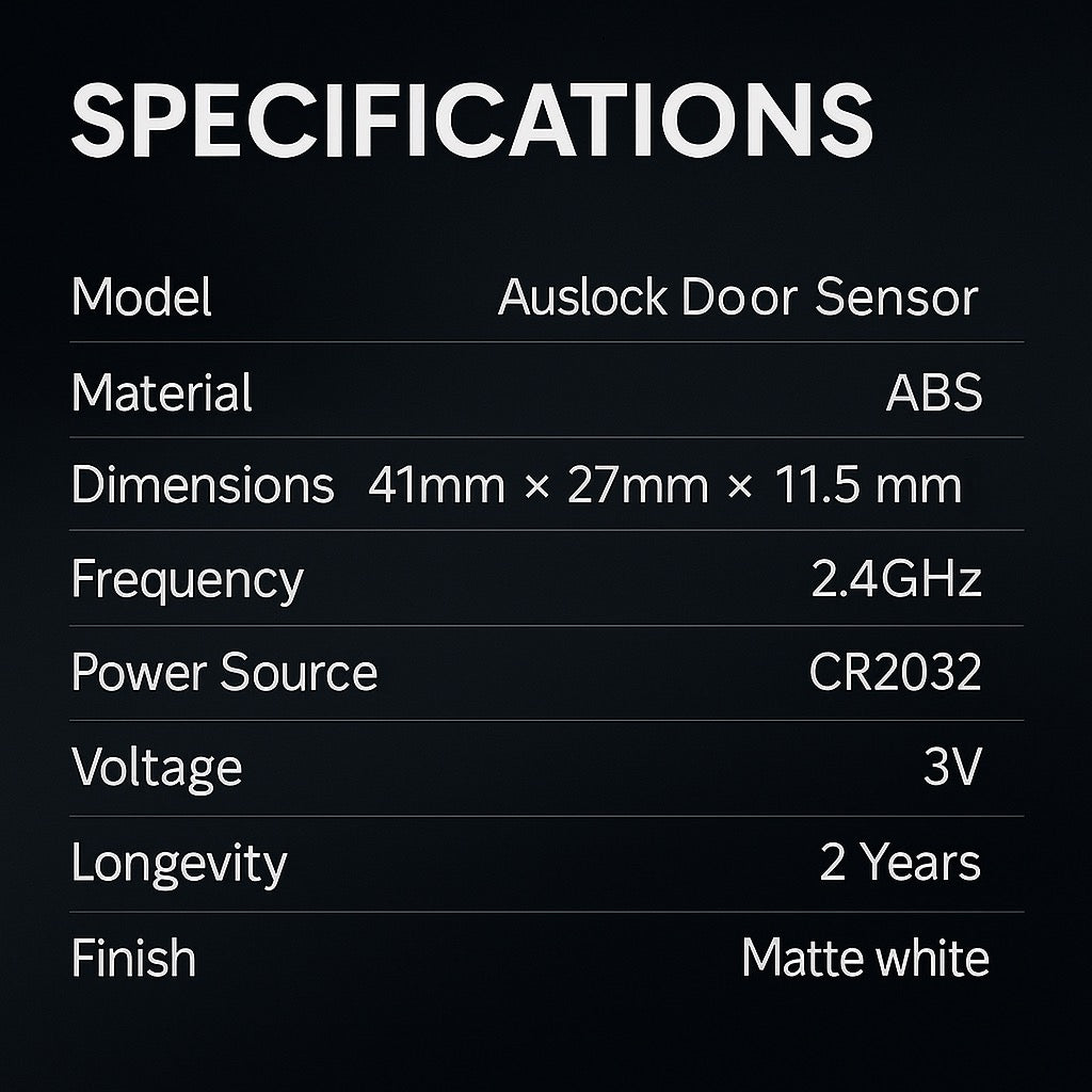 Auslock Door Sensor