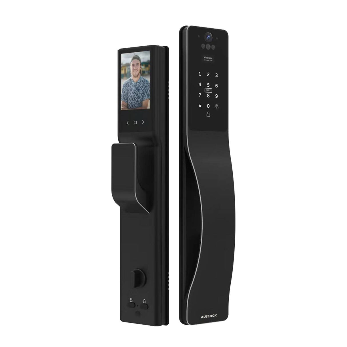 Smart Push-Pull Lock - Space Alloy Edition