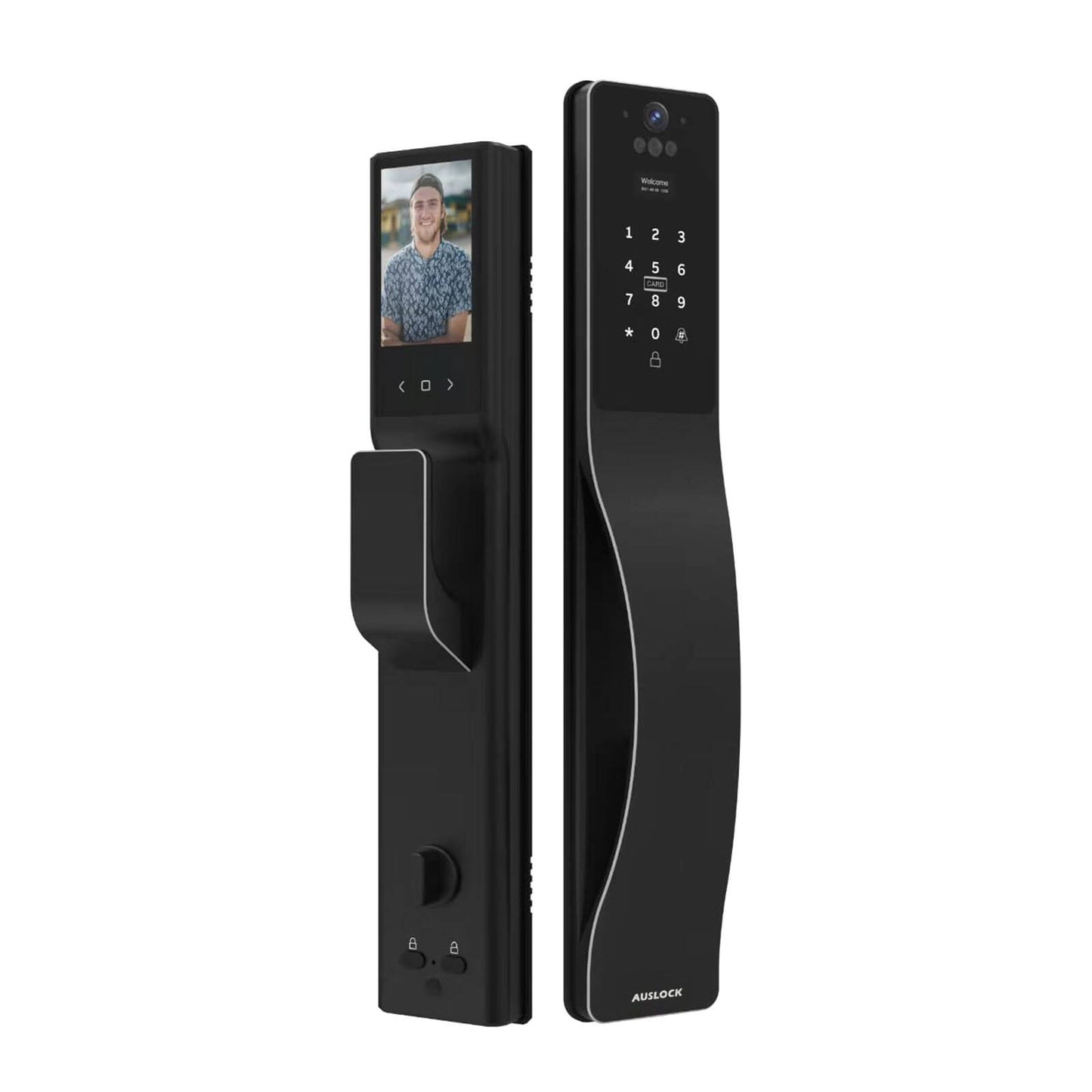 Smart Push-Pull Lock - Space Alloy Edition