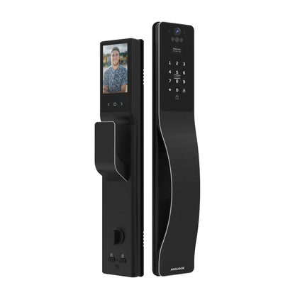 Smart Push-Pull Lock - Space Alloy Edition