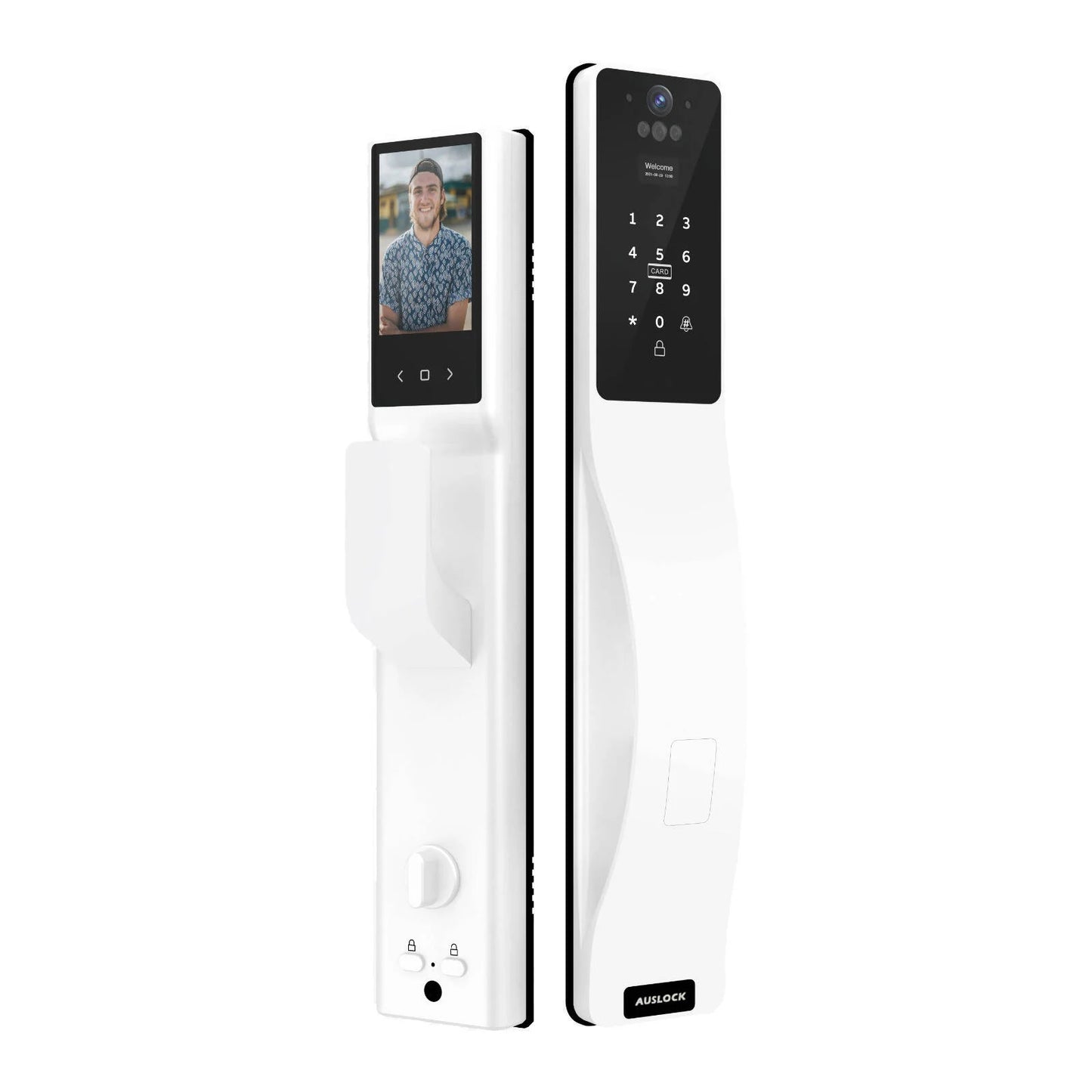 Smart Push-Pull Lock - Space Alloy Edition