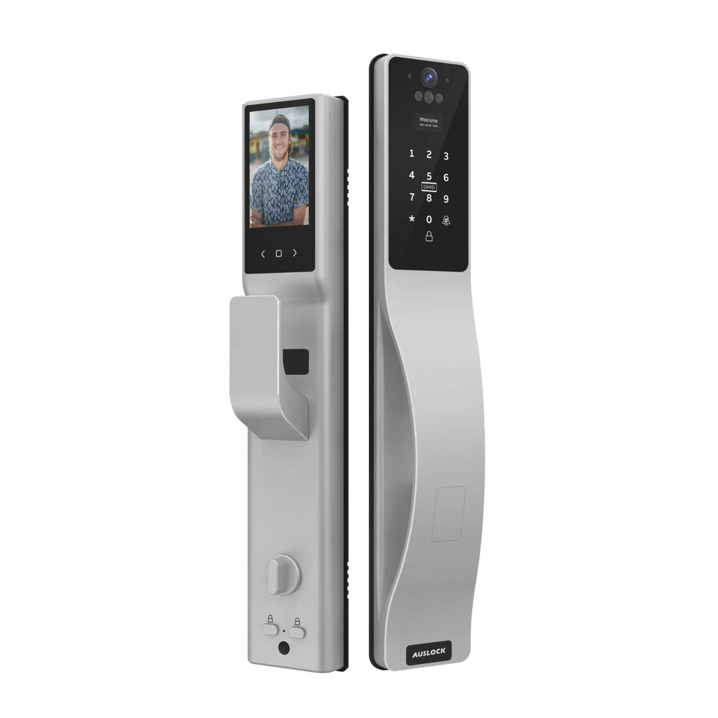 Smart Push-Pull Lock - Space Alloy Edition